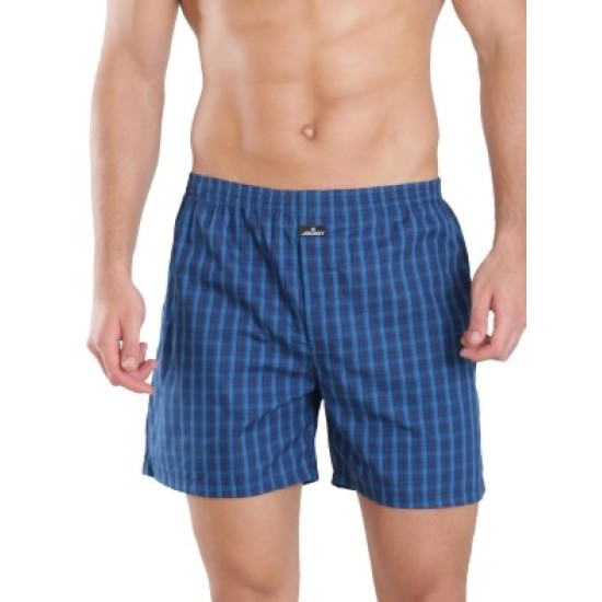 JOCKEY MEN'S SHORTS (2Pcs) WITH POCKET- COTTON ASSORTED CHECK