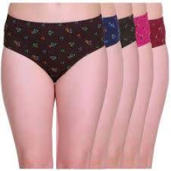 PRINTED PANTY (6 Pcs) IN DARK, LIGHT AND WHITE COLOUR- INNER ELASTIC