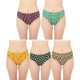 PRINTED PANTY (6 Pcs) IN DARK, LIGHT AND WHITE COLOUR- INNER ELASTIC