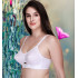 SONA MOVING Cotton Strap Non Padded Non-Wired Regular White Bra (Pack of 2)