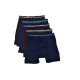 VIP ADVANTA MEN'S TRUNK BRIEF (4 Pcs) BOXER UNDERWEAR (WHITE & COLOUR)